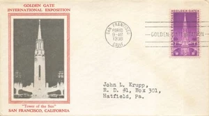 852 3c GOLDEN GATE EXPO - Grandy - 32a Red/Black - Picture 1 of 1