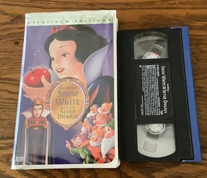 Snow White and the Seven Dwarfs (VHS, 2001, Platinum Edition) - Picture 1 of 4