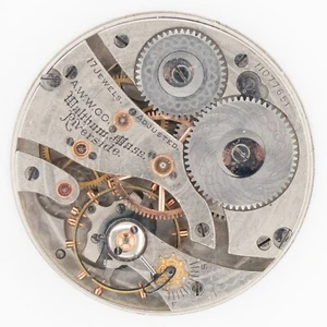 Movimiento Reloj Bolsillo Antiguo Waltham Riverside Modelo 1899 Talla 16 17 Joyas - Imagen 1 de 4