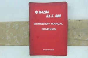 USED GENUINE MAZDA RX-3 808 CHASSIS WORKSHOP MANUAL - Picture 1 of 5