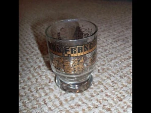San Francisco Cable Car, Golden Gate Bridge, Alcatraz, Lombard St. Shot Glass - Picture 1 of 3