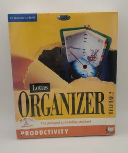 Lotus Organizer Release 2 Software Personal Scheduling for Windows Vintage 1998 - Picture 1 of 4