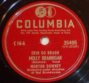 Morton Downey (Irish) 78 Molly Brannigan / Kevin Barry SH2C - Picture 1 of 2
