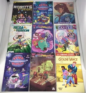 LOT OF 16 KIDS COMICS- ANOTHER CASTLE / LUNA THE VAMPIRE / ABIGAIL AND SNOWMAN + - Picture 1 of 2