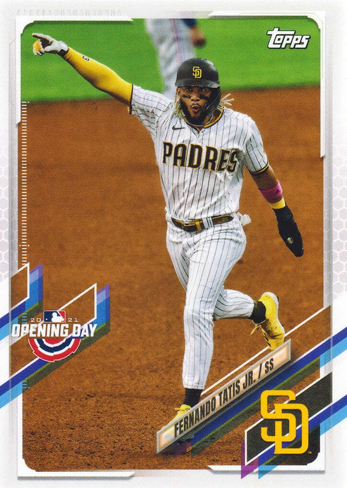 2021 Topps OPENING DAY Baseball Cards (1-100) ~ Pick your card - Image 1 of 1