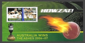 AUSTRALIA 2007 "AUSTRALIA WINS THE ASHES" MINIATURE SHEET (SG MS2738) USED - Picture 1 of 1