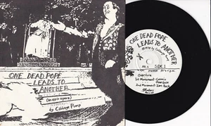 Cabbage Pump -One Dead Pope Leads To Another- 7" EP 45 (#166/500) near mint - Picture 1 of 2