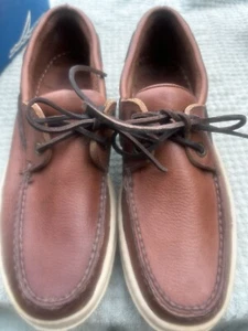 NOS Sperry Authentic & Original Red Oak Contour 50 Boat Shoes Men's 9M Amazing!! - Picture 1 of 11