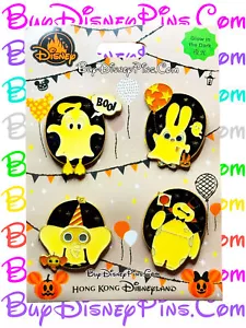 Lote de 4 prendedores de Halloween de Disney. - Imagen 1 de 7