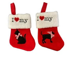 Christmas Stockings For Dog& Cat 5.5” - Picture 1 of 3
