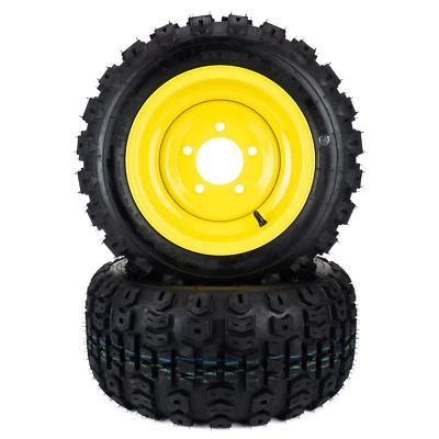 (2) All Terrain Tire Assemblies 18x8.50-10 John Deere 1023E 1026R 1025R LVA20123 - Image 1 of 4