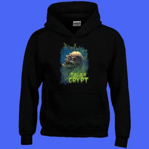 Tales from The Crypt Logo Men's Black Hoodie Sweatshirt Size S-3XL - Picture 1 of 1