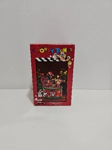 Looney Tunes Music Box Tasmanian Devil 1996 Tangled Up for Christmas Vintage - Picture 1 of 10