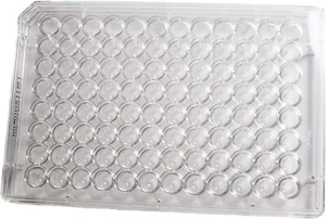 (50/BOX) U-BOTTOM 96 WELL TREATED STERILE CELL CULTURE PLATE - Picture 1 of 8