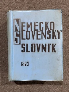 1966 Nemeco Slovensky Slovnik German Slovak Translation Book - Picture 1 of 5