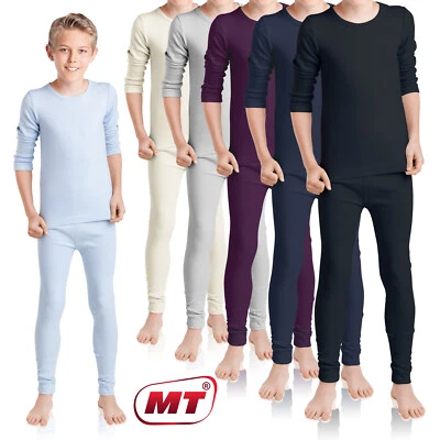 Set intimo termico bambini MT camicia + pantaloni bambina + ragazzo intimo termico - Immagine 1 di 4