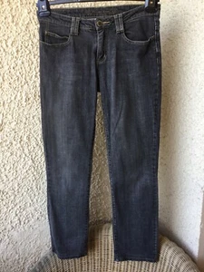 Street One Jeans "Eva" Gr.W31 Super long Schwarz Stonewashed Gebraucht - Bild 1 von 9