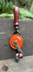 Vintage STANLEY 80 Egg Beater Drill Old Tool Keyless Chuck AUSTRALIA Mark 2 - Picture 1 of 23
