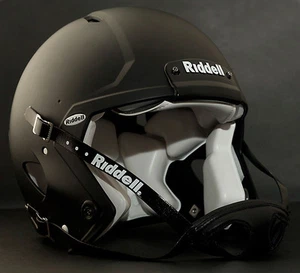 Riddell Revolution SPEED Classic Football Helmet (Color: FLAT BLACK) - Picture 1 of 1