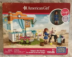 Mega Bloks American Girl Saige's Art Studio Juego de Construcción 198 Piezas SELLADO - Imagen 1 de 3