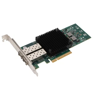 PCIE X8 Network Card 10G SFP+ Server Fiber Network Card NIC LAN Card For NEW - Afbeelding 1 van 12