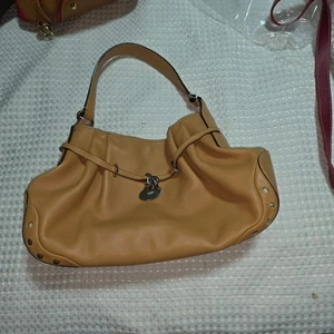 HOBO-SCHULTERTASCHE HELLBRAUN PLISSIERT LEDER GÜRTEL VON TOD'S - Bild 1 von 11