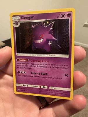 Gengar Holo 38/111 Crimson Invasion Pokemon Card Rare - Image 1 of 4