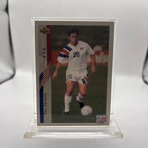 Paul Caligiuri 1994 Upper Deck World Cup English/Spanish #19 USMNT USA - Picture 1 of 4