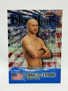 2012 Topps Finest UFC Donald Cerrone Bloodlines Blue X-Fractor 117/188 - Imagen 1 de 2