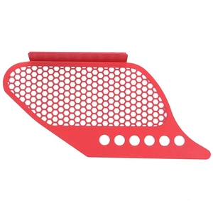 Fits 2024-2026 Toyota Tacoma Engine Air Intake Anti-clogging Screen Red Aluminum - Picture 1 of 24