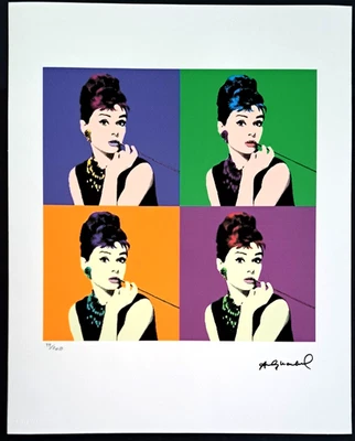 Andy Warhol - 50x40cm - Limitierte Auflage Nr.99/200 - Bild 1 von 4
