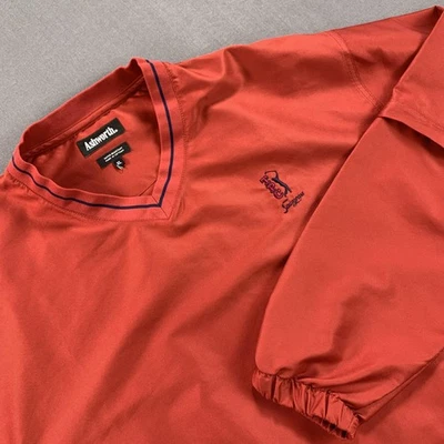 Ashworth Pullover Mens XL Water Resistant V Neck TPC Sawgrass Golf Windbreaker - Image 1 of 4