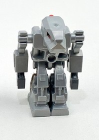 Lego 8107 8101 8112 - Exo-Force Devastator Pearl Light Gray Red Minifig - 2007