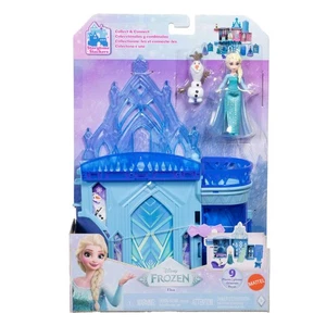 Juguetes de princesas Mattel Disney, apiladores Storytime Elsa Ice Palace, casa de muñecas Castle - Imagen 1 de 6