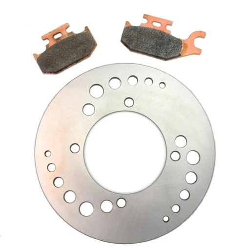 Rear Brake Rotor and Pads for Can-Am Outlander Max 400 STD 4x4 2007-2010 — 第 1/1 张图片