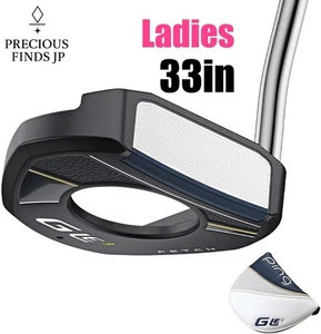 PING G LE3 Mallet Putter FETCH Ladies Steel Shaft PP59 Deep Sea Grip RH 33in - Picture 1 of 9