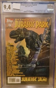 RETURN TO JURASSIC PARK 9 CGC 9.4 LAST ISSUE - Hard To Find! - Picture 1 of 1