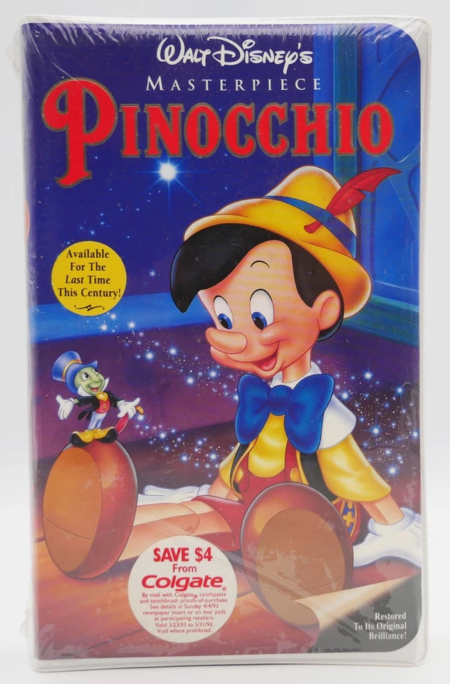 Walt Disney 's Masterpiece Pinocchio 1993