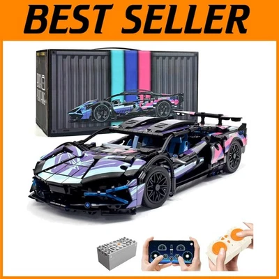 Sports Car Building Set - Motors & Rechargeable Battery - Image 1 of 4