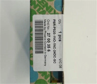 New Phoenix Contact PSR Coupling Relay PSR-PS20-1NO-1NC-24DC-SC 2700356 - Image 1 of 4