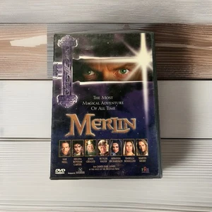 Merlin: Sam Neil (DVD, 1998) Artisan - Mint Disc! - Picture 1 of 3