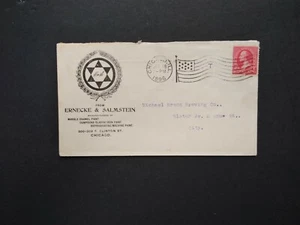 Illinois: Chicago 1896 Ernecke & Salmstein Paint Illustrated Advertising Cover - Picture 1 of 2