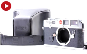【EXCELENTE COMO NUEVA】 Cámara fotográfica Leica M6 plateada 0,72 no TTL telémetro 35 mm de JAPÓN - Imagen 1 de 11