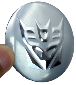 1x Transformers Decepticon Decal Sticker Emblem for Auto, Car, Truck 56mm 2.20" - Picture 1 of 8