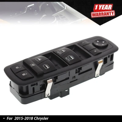 Interruptor maestro de ventana eléctrica para Chrysler 300 Dodge Charger 2015-2018 68262253 NUEVO Foto 1 de 4