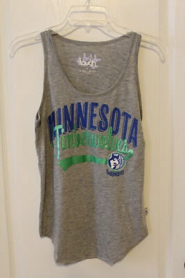 NWT Minnesota Timberwolves NBA Touch by Milano S/L Poly Blend Tank Top Womens S - Image 1 of 4