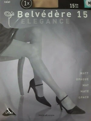 C&A Feinstrumpfhose Größe M 40/42 Sixth Sense "Bellevédère" 15den "Teint" Lycra - Bild 1 von 4