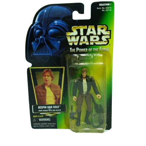 Star Wars Han Solo Bespin Outfit The Power Of The Force 1997 Hologram Coll. 1 Cover