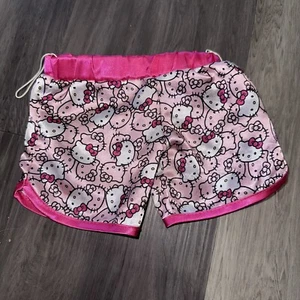 Build A Bear BAB Sanrio Hello Kitty Pajamas Shorts Pink Silk Silky VERY RARE HTF - Picture 1 of 3