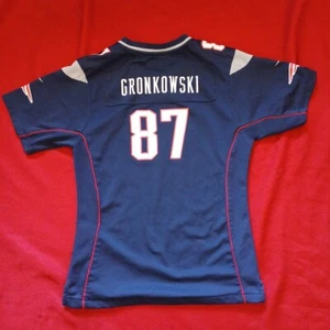 Nike On Field NFL New England Patriots Rob Gronkowski #87 Jersey - YOUTH XL - Picture 1 of 9